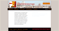 Desktop Screenshot of interpreterboutique.com